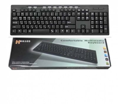 HK-6105/USB Мултимедийна клавиатура HK-6105/USB